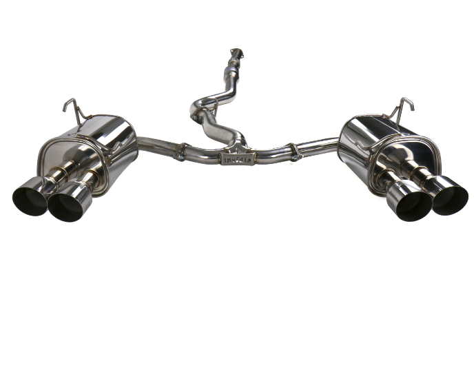 Invidia 11-21 Subaru WRX/STI Sedan Q300 Quad Single Layer S.S.Tips