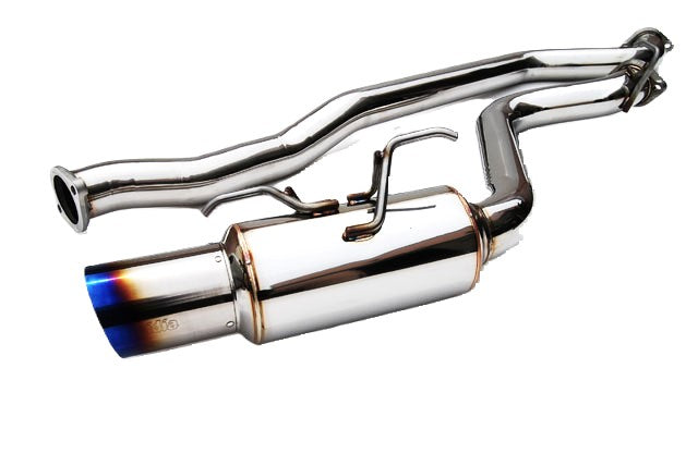 Invidia 08-14 Subaru WRX Hatchback Racing Titanium tip Cat-back