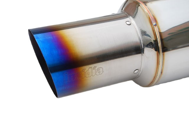 Invidia 08-14 Subaru WRX Hatchback Racing Titanium tip Cat-back