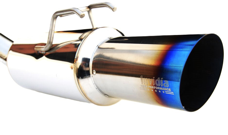 Invidia 12-16 Honda Civic Si Coupe N1 70mm Titanium tip Cat-back