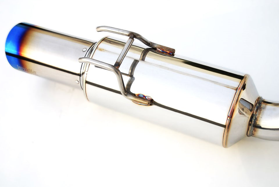 Invidia 12-16 Honda Civic Si Coupe N1 70mm Titanium tip Cat-back