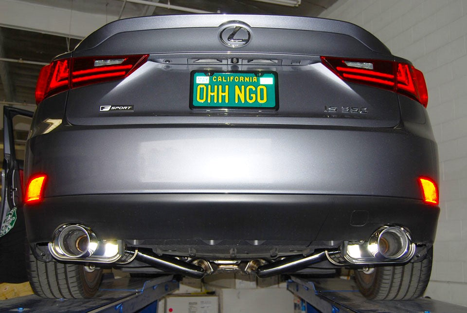 Invidia 13-Up Lexus IS250/350 V6 Rolled S.S. Tip Axle-back Exhaust