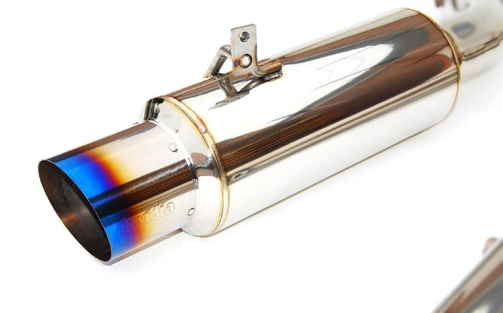 Invidia 03-08 Mitsubishi EVO 8 9 N1 Titanium tip Cat-Back Exhaust