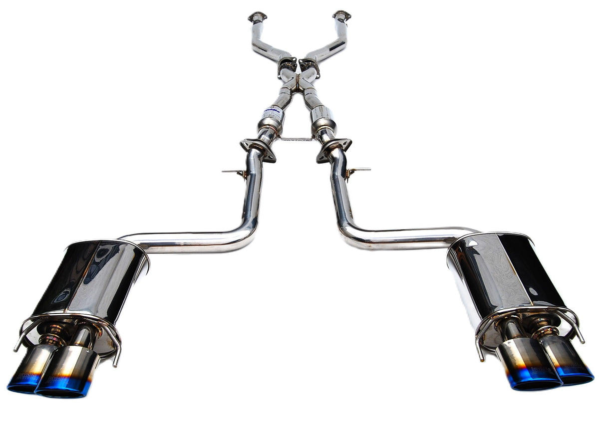 Invidia 14-Up Lexus RC-F V8 Q300 Quad Titanium Tips Cat-back