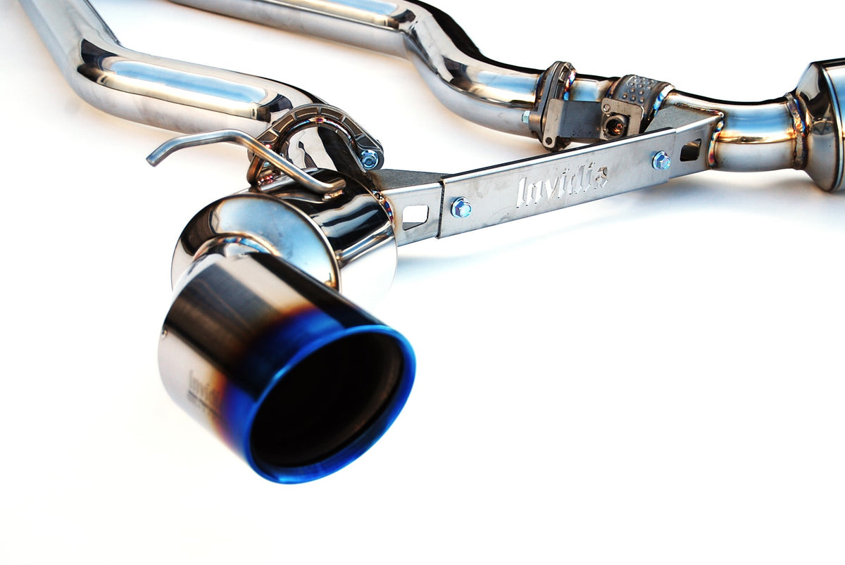 Invidia 19-Up Toyota Supra 3.0T Dual N1 Rolled Titanium tips Cat