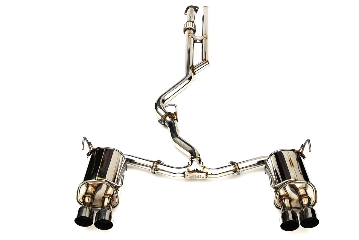 Invidia 22-Up Subaru WRX Q300 Quad Single Layer S.S.Tips Cat-back