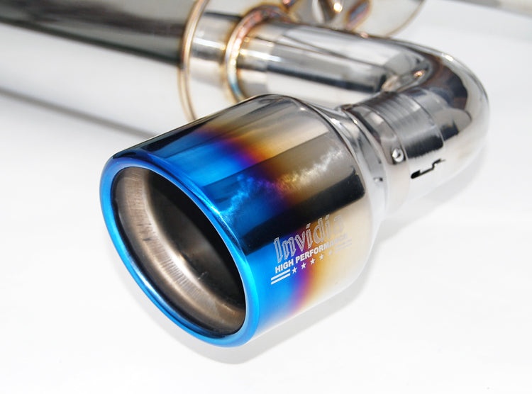 TAKUMI yamanami YC5② Invidia 02-08 Nissan 350Z Gemini Rolled Titanium tip Cat-back