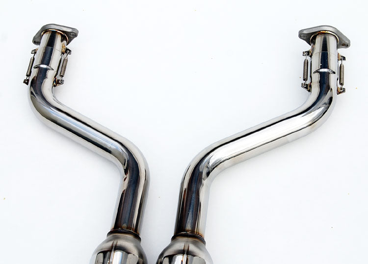 Invidia 07-13 Infiniti G37 Coupe Gemini Rolled Titanium tip Cat