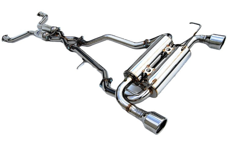 Invidia 07-13 Infiniti G37 Coupe Gemini Rolled S.S. tips Cat-back