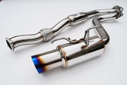 Invidia 08-14 Subaru WRX Hatchback N1 Titanium tip Cat-back Exhaust
