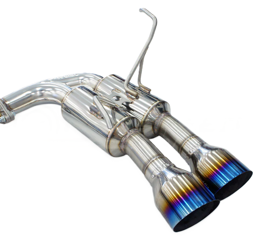 Invidia 22-Up Subaru WRX Gemini R400 Quad Titanium tip Cat-back Exhaus ...