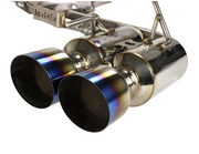 Invidia 08-14 Subaru STI 11-14 WRX Hatchback R400 Quad Titanium tip Cat-back Exhaust