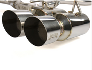 Invidia 08-14 Subaru STI 11-14 WRX Hatchback R400 Quad S.S.Tip Cat-back Exhaust