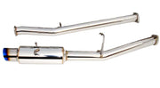 Invidia 02-07 Subaru WRX/STI Racing Titanium tip cat-back Exhaust