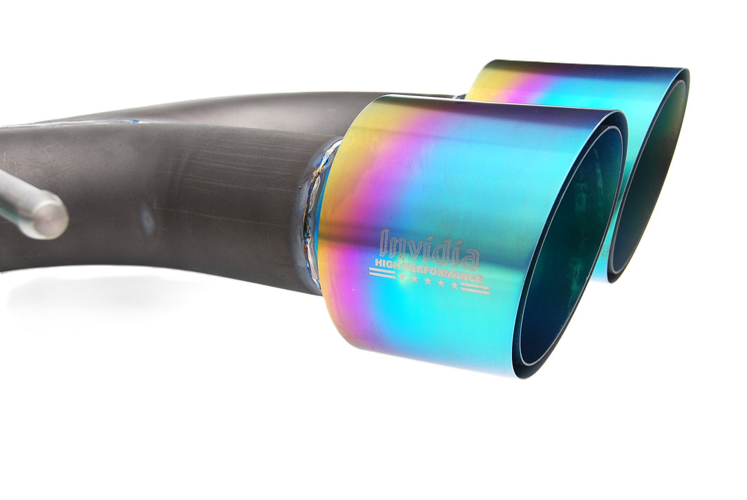 Invidia R35 Invidia 08-Up Nissan GTR R35 Gemini R400 Full Titanium Cat-back Exhaus ...