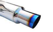 Invidia 15-21 Subaru WRX/STI Single Racing Titanium tip Cat-back Exhaust