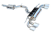 Invidia 14-16 VW Golf-R Q300 Quad Oval S.S. tip Cat-back Exhaust