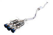 Invidia 17-21 Honda Civic SI Sedan Gemini R400 Titanium tip Cat-back Exhaust