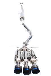 Invidia 17-21 Honda Civic Si Coupe Gemini R400 Titanium tips Cat-back Exhaust