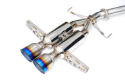 Invidia 17-21 Honda Civic Hatchback Sport Gemini R400 Titanium tip Cat-back Exhaust
