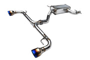 Invidia 09-13 VW Golf MK6 GTI Q300 Rolled Titanium Tips Cat-Back Exhaust