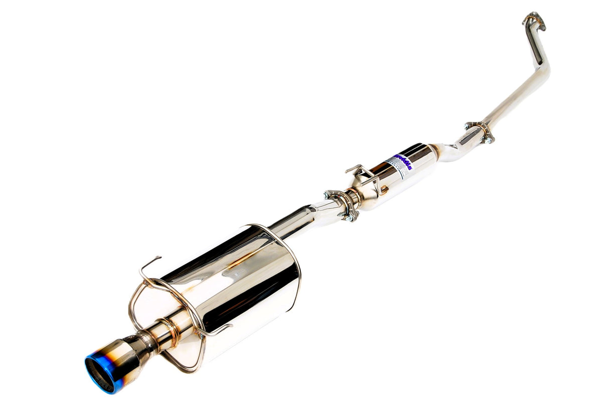 PM Performotor Catback Exhaust For 02-06 Acura RSX DC5 Non Type-S K20A3 - 4" Rolled Tip, T-304 Stainless
