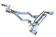 Invidia 19-Up Toyota Supra 3.0T Gemini R400 Rolled S.S.Tips Cat-back Exhaust