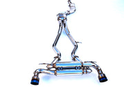 Invidia 19-Up Toyota Supra 3.0T Gemini R400 Single Layer Titanium tip Cat-back Exhaust