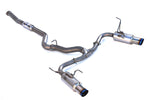 Load image into Gallery viewer, Invidia 08-14 Subaru WRX/STI Sedan Dual N1 Full Titanium Cat-back Exhaust
