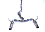 Load image into Gallery viewer, Invidia 08-14 Subaru WRX/STI Sedan Dual N1 Full Titanium Cat-back Exhaust
