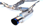 Load image into Gallery viewer, Invidia 08-14 Subaru WRX/STI Sedan Dual N1 Full Titanium Cat-back Exhaust
