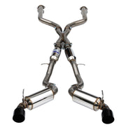 Invidia 22-Up Nissan New Z Dual N1 Black tip Cat-back Exhaust
