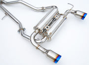 Invidia 03-08 Infiniti FX35 03-05 FX45 Gemini Rolled Titanium tip Cat-back Exhaust