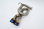 Load image into Gallery viewer, Invidia 22-Up Subaru WRX Axle Back Twim Loop 3.5&quot; Single Layer Titanium Tip Exhaust
