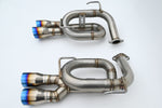 Load image into Gallery viewer, Invidia 22-Up Subaru WRX Axle Back Twim Loop 3.5&quot; Single Layer Titanium Tip Exhaust
