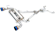 Invidia 03-07 Infiniti G35 Coupe Gemini Single Layer Titanium tip Cat-back Exhaust