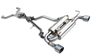 Invidia 03-08 Infiniti FX35 03-05 FX45 Gemini Rolled S.S. tip Cat-back Exhaust